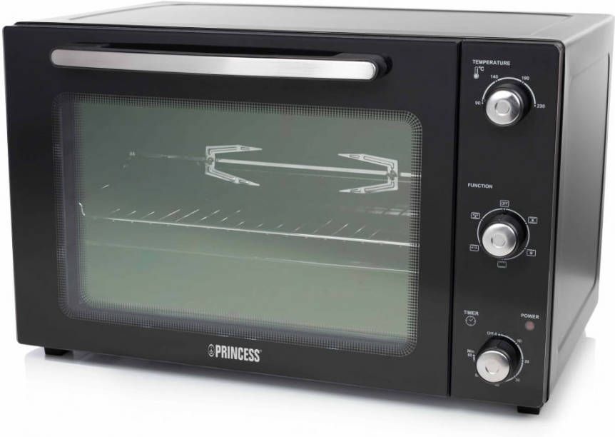 Princess Heteluchtoven 2000 W 55 L zwart