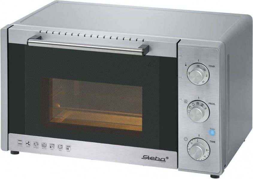 Steba KB23 ECO Grill Bakoven met Draaispit 23L Vrijstaand Zilver