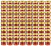 VIDAXL Jampotten met goudkleurige deksels 96 st 110 ml glas online kopen