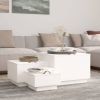 VIDAXL Opbergboxen met deksels 3 st massief grenenhout wit online kopen