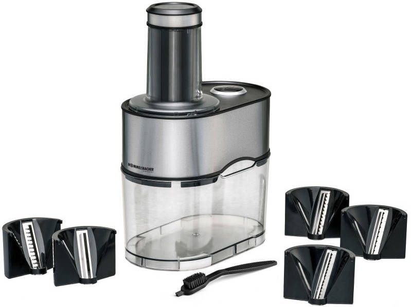 Rommelsbacher EGS 80 snijmachine Electrisch Zwart, Roestvrijstaal 100 W