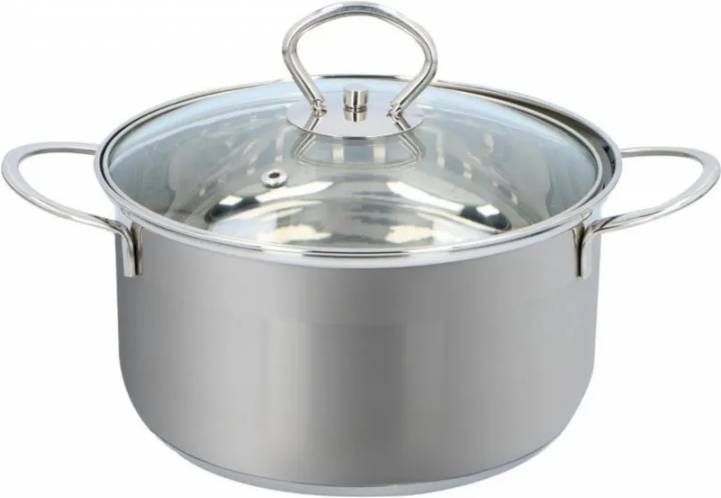 alpina Kookpan Ø 18cm Glazen Deksel Voor Alle Warmtebronnen