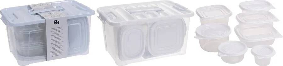 Excellent Houseware Voorraaddozen Set Met Deksel 27 Delig