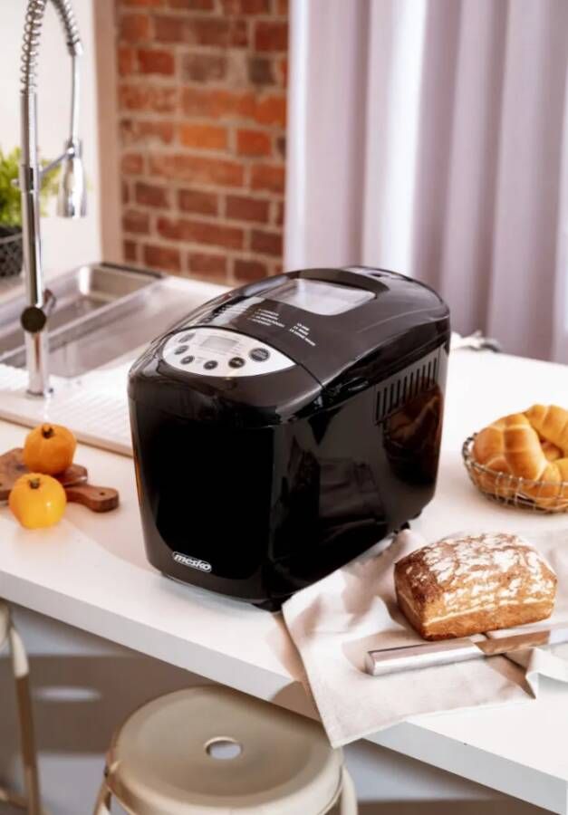 Mesko 6022 Broodbakmachine 15 Programma&apos, s Zwart