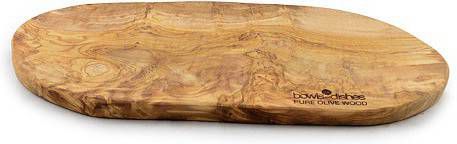 Bowls and Dishes Pure Olive Wood Olijfhout Tapasplank 40-45 cm