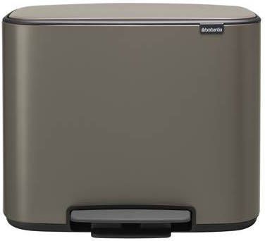 Brabantia Bo Pedaalemmer 34 Liter(11+23 Liter )