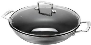 Le Creuset Wokpan Anti aanbaklaag Met Deksel Ø 30 cm
