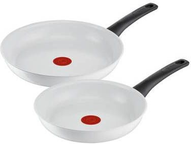 Tefal Ceramic Control Koekenpannenset 2 delig