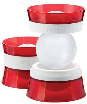 Zoku Ijsblokjesvorm Voor Glas 2 Stuks