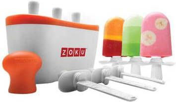Zoku Quick Pop Maker Trio Wit oranje