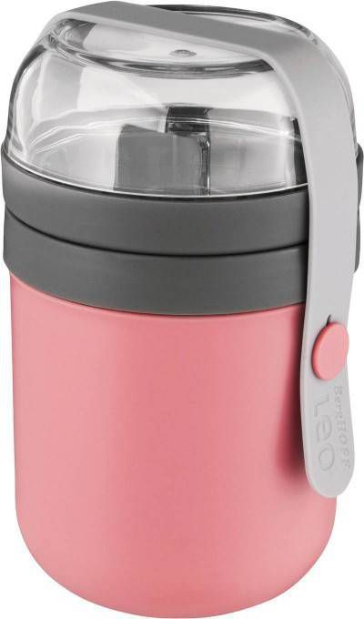 BergHOFF Lunchcontainer Duo Roze Leo