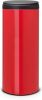 Brabantia Flipbin Afvalemmer 30 Liter Met Kunststof Binnenemmer Passion Red / Dark Grey online kopen