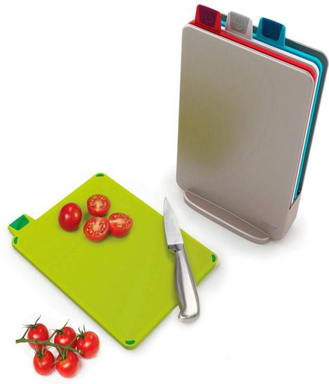 Joseph Snijplankenset Index Mini 4 Stuks Zilverkleurig