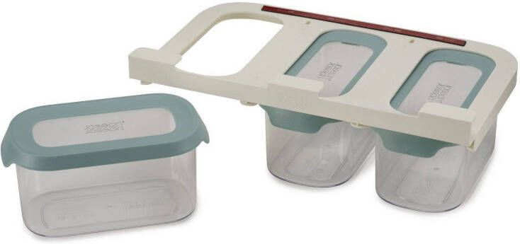 Joseph Cupboardstore Voedselcontainer 900 Ml Set Van 3 Stuks Blauw