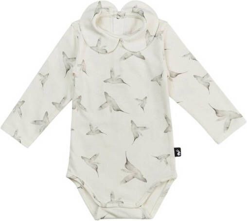 Mies & Co romper Little Dreams ecru/zwart