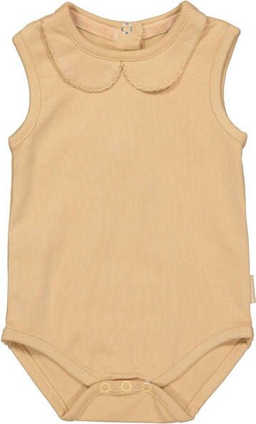 Quapi romper met Peter Pan kraag zand