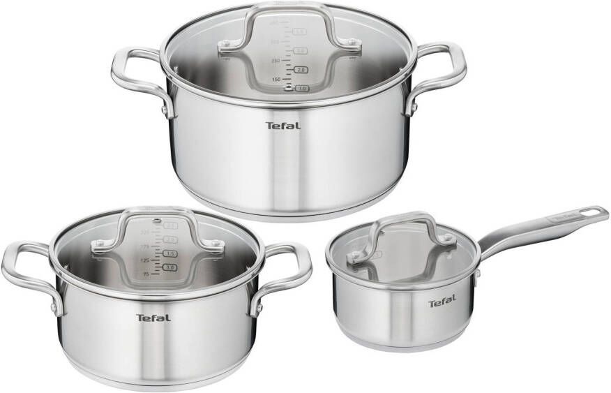Tefal Virtuoso pannenset(set van 3 )
