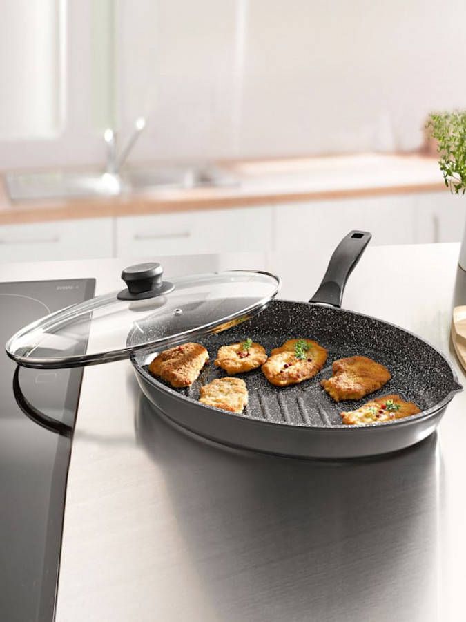 STONELINE Vispan XXL ook ideaal voor schnitzel, inductie