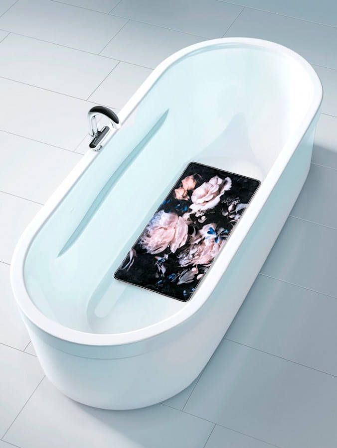 Wenko Badkuipmat Pioenroos Multicolor