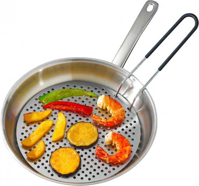 Wenko Frituurinzet Roestvrij staalkleur