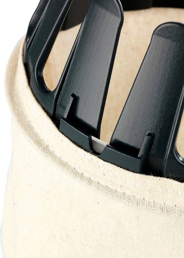 Wenko Fruitplukker XL Antraciet/Beige