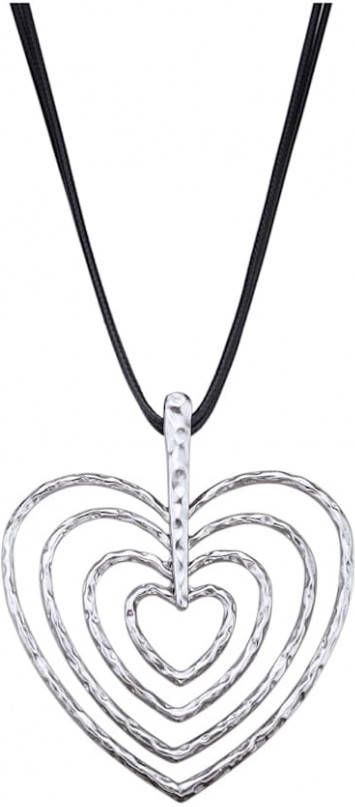KLiNGEL Hanger met ketting Zilverkleur