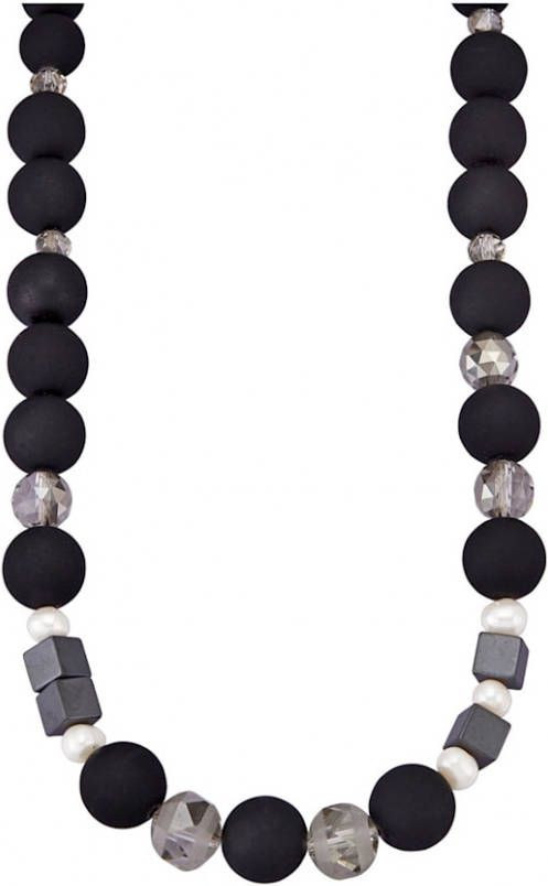 KLiNGEL Ketting met cultivé zoetwaterparels Multicolor