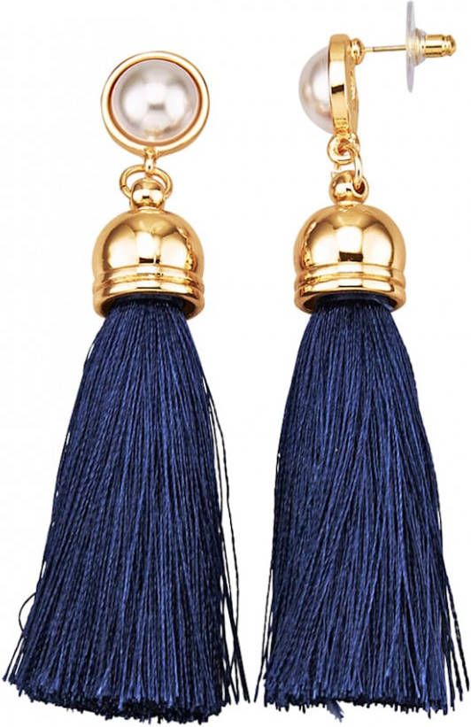 KLiNGEL Oorbellen Blauw