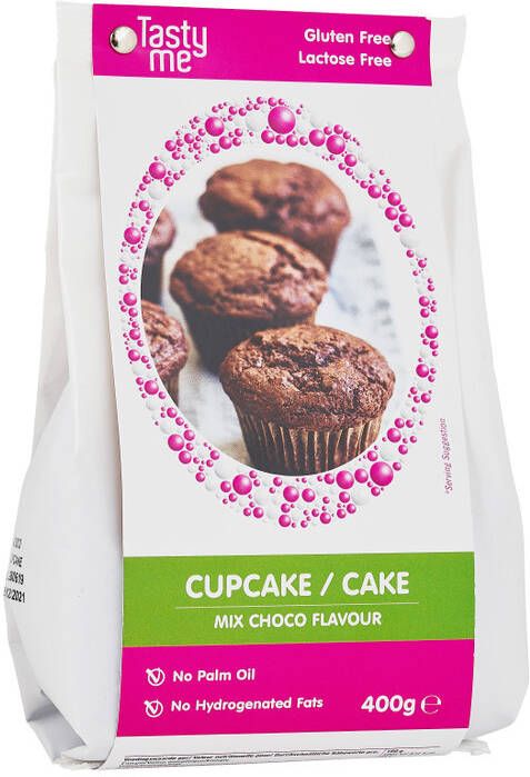 Tasty Me chocolade cupcakes 400 g