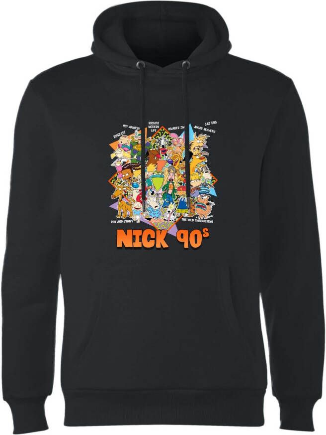 Nickelodeon Nostalgia Hoodie Zwart XXL Zwart