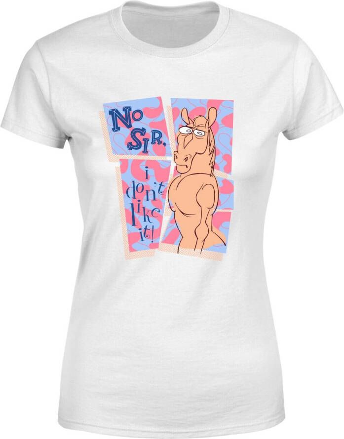 Nickelodeon Ren & Stimpy No Sir I Don't Like It! Women's T Shirt Wit
