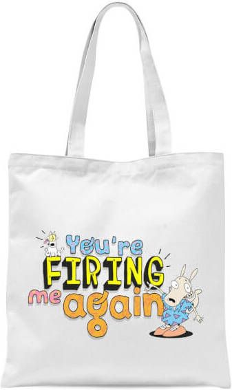 Nickelodeon Rocko's Modern Firing Tote Bag Wit
