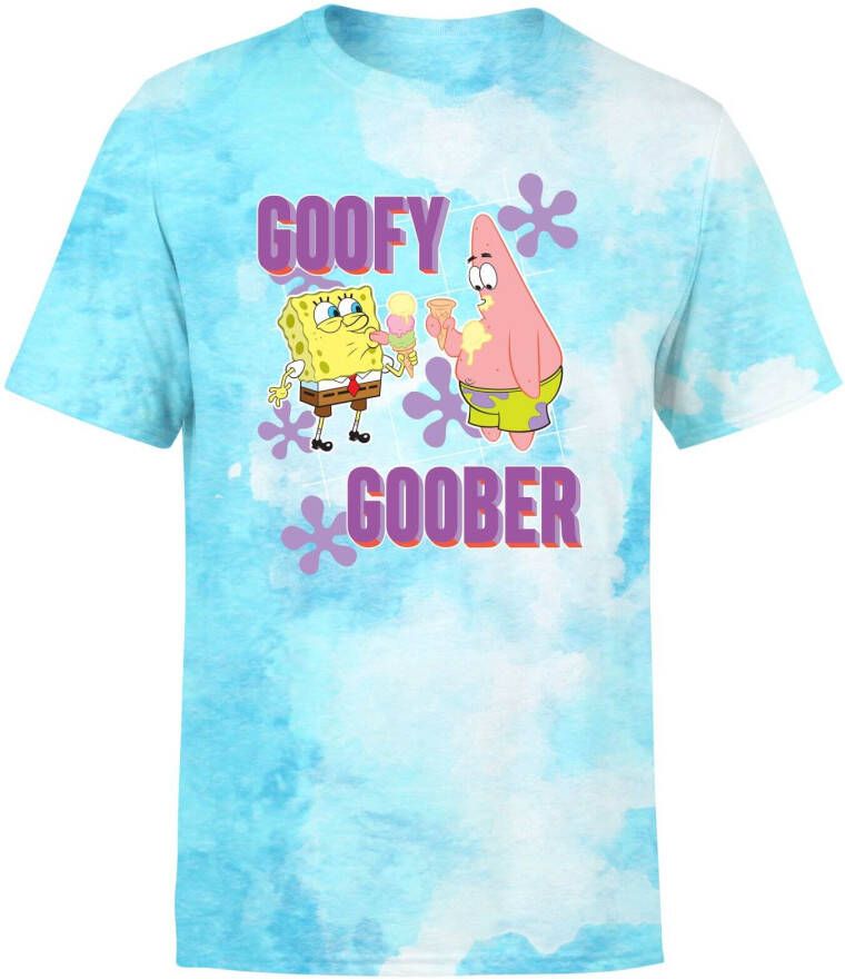 Nickelodeon Spongebob Goofy Goober Unisex T Shirt Turquoise Tie Dye XXL Turquoise Tie Die