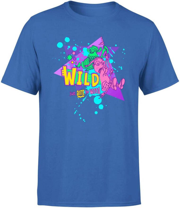 Nickelodeon Wild Thornberrys Wild Men's T Shirt Royal Blauw XXL Royal Blue