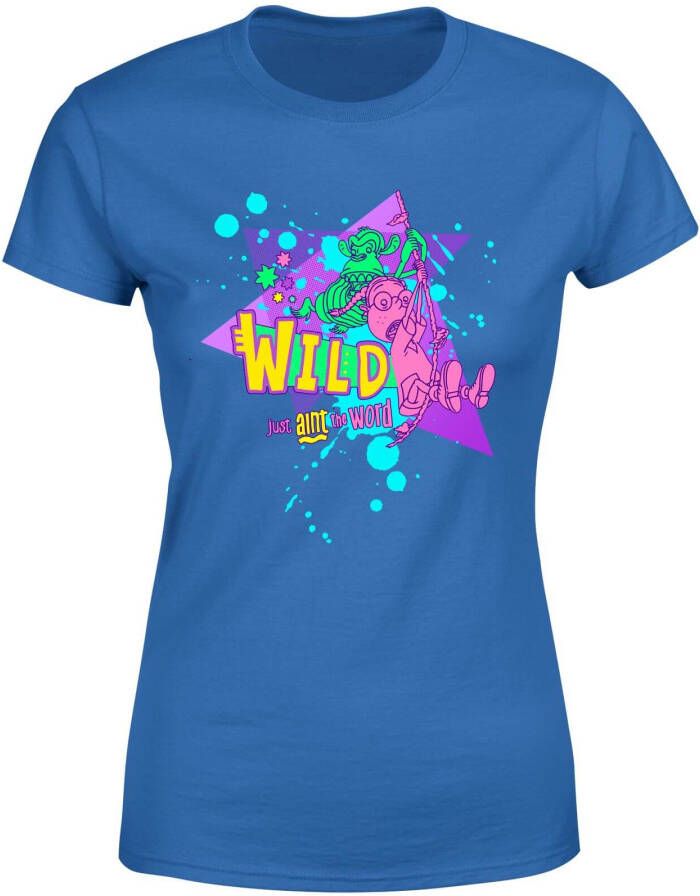 Nickelodeon Wild Thornberrys Wild Women's T Shirt Blauw XXL Royal Blue